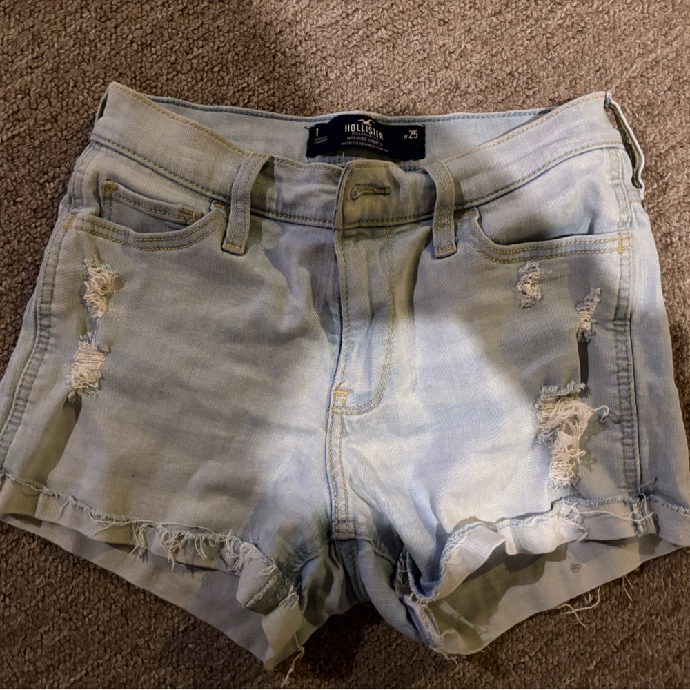 Hollister jean shorts